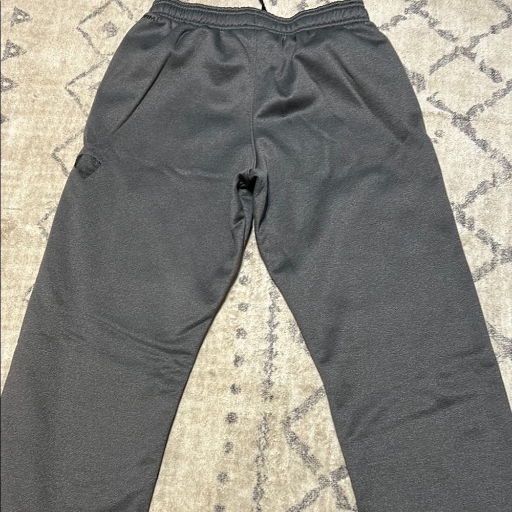 Kids Gray Under Armour jogging Pants Size Youth Large - Picture 3 of 8